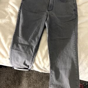 Gray Denim Jeans